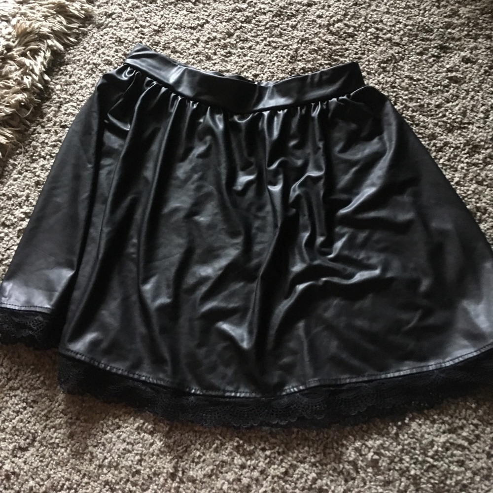 Black skirt